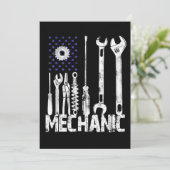 Mechanische overs | Vlag van de Mechanische Vereni Aankondiging (Staand voorkant)