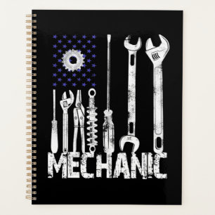 Mechanische overs Vlag van de Mechanische Vereni Planner