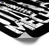 Mechanische overs | Vlag van de Mechanische Vereni Poster (Hoek)