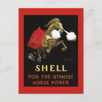 Mechanische paarden met Shell Oil