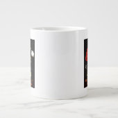 Mechanische paarden met Shell Oil Grote Koffiekop (Voorkant)