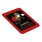Mechanische paarden met Shell Oil Magneet (Rechterzijde)
