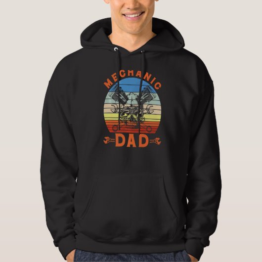 Mechanische pap hoodie (Voorkant)