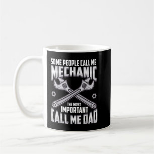 Mechanische papa Mechanics Fathers Day Dads Birthd Koffiemok