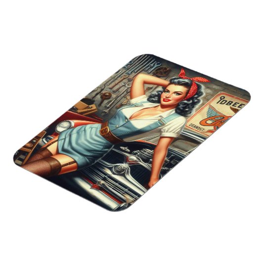 Mechanische Pin Up Magneet (Linkerzijde)