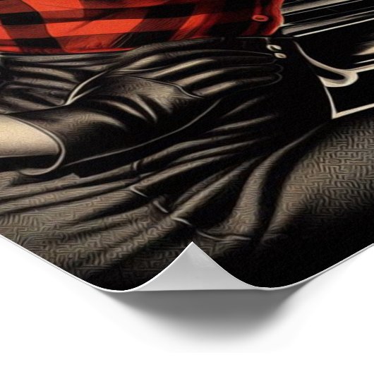  Mechanische Pin Up Poster (Hoek)