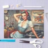  Mechanische Pin Up Tissuepapier (Craft)