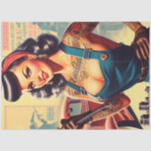  Mechanische Pin-up Tissuepapier (Voorkant)