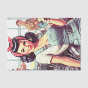 Mechanische Pin-up Tissuepapier