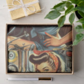 Mechanische Pin Up Tissuepapier (Geschenk)