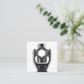 Mechanische & Repair Square Socket WFrench Busines Vierkante Visitekaartje (Staand voorkant)