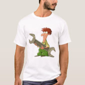 Mechanische Reus Moersleutel T-shirt (Voorkant)
