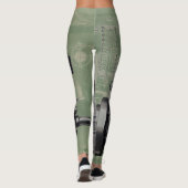 MECHANISCHE ROBOTISCHE WISCONSIN MOTOR K-5 LEGGINGS (Achterkant)