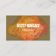 Mechanische roest Visitekaartje