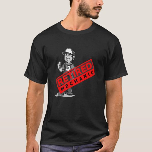 Mechanische ruste D001 0158a T-shirt (Voorkant)