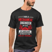 Mechanische Sarcasm Mechanical Engineer Quote Repa T-shirt (Voorkant)