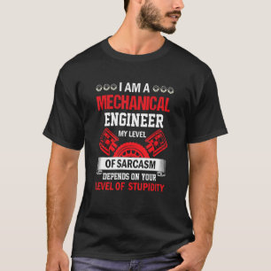 Mechanische Sarcasm Mechanical Engineer Quote Repa T-shirt