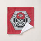 Mechanische schedel bad handdoek (Wasdoekje)