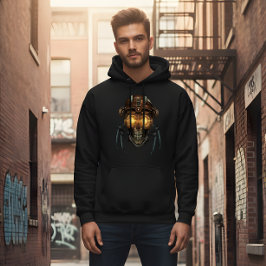 Mechanische Schedel: Steampunk Hoodie