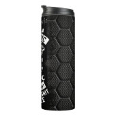 Mechanische schedel vrije fix waarschuwing thermosbeker (Geroteerd rechts)