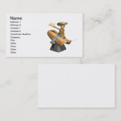 Mechanische schil visitekaartje (Voorkant / Achterkant)