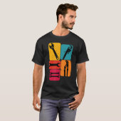 Mechanische schroefdraad Retrodesign T-shirt (Voorkant volledig)
