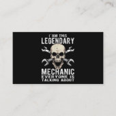 Mechanische schroevendraaier Workshop over het afs Visitekaartje (Voorkant)