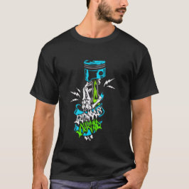 Mechanische shirt gebouwd om luid te zijn