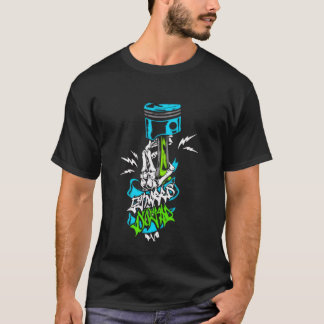 Mechanische shirt gebouwd om luid te zijn