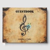 Mechanische sleutel gastenboek (Voorkant)