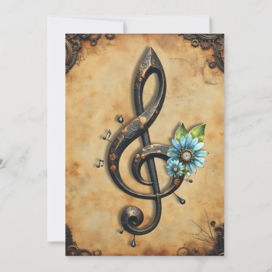 Mechanische sleutel kaart (Achterkant)