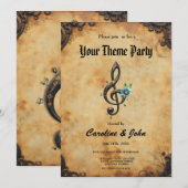 Mechanische sleutel kaart (Voorkant / Achterkant)