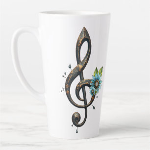 Mechanische sleutel latte mok