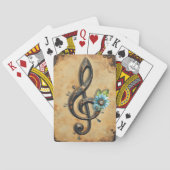 Mechanische sleutel pokerkaarten (Achterkant)