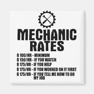 Mechanische snelheden $100/h -Minimum $100/h -Mini Magneet