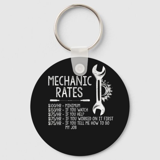 Mechanische snelheden Mechanische funny Gift Sleutelhanger (Voorkant)