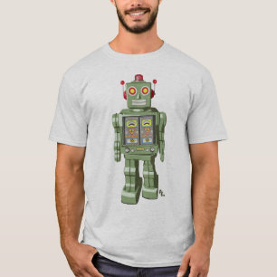 Mechanische Speelgoed Robot Shirt Silver