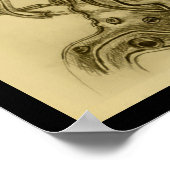 Mechanische stankanatomie Steampunk Afdruktekening Poster (Hoek)