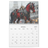 Mechanische Steampunk Hengsten Kalender (Jan 2027)