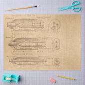 Mechanische Steampunk Ontwerpreeks #3 Tissuepapier (Craft)