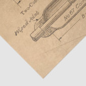 Mechanische Steampunk Ontwerpreeks #3 Tissuepapier (Detail)