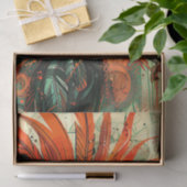 Mechanische Steampunk Rooster Decoupage Tissuepapier (Geschenk)