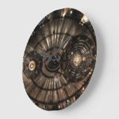 Mechanische Steampunk Zodiac Constellations Grote Klok (Hoek)