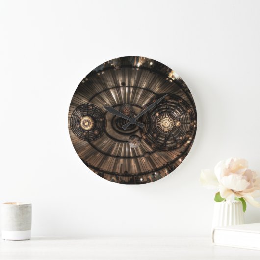 Mechanische Steampunk Zodiac Constellations Grote Klok (Huis)