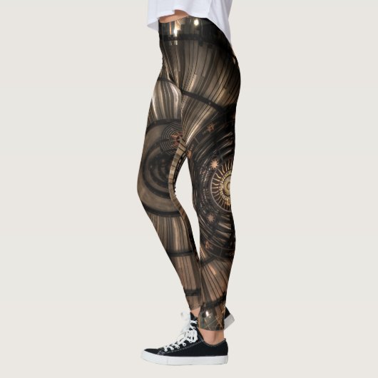 Mechanische Steampunk Zodiac Constellations Leggings (Links)