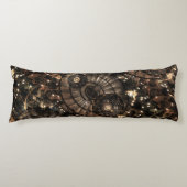 Mechanische Steampunk Zodiac Constellations Lichaamskussen (Voorkant)