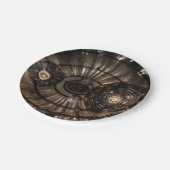 Mechanische Steampunk Zodiac Constellations Papieren Bordje (Gekanteld)