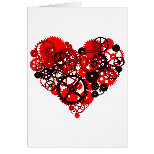 MECHANISCHE STEAMPUNKHART (Voorkant)