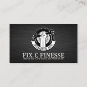 mechanische steeksleutel | Automatische services Visitekaartje (Voorkant)