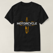 Mechanische stekker voor motorfietsen t-shirt (Design voorkant)